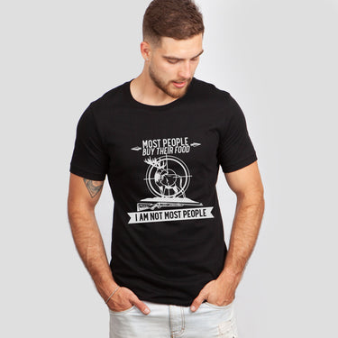 Most People Buy Their Food I Am Not Most People Graphic Tees